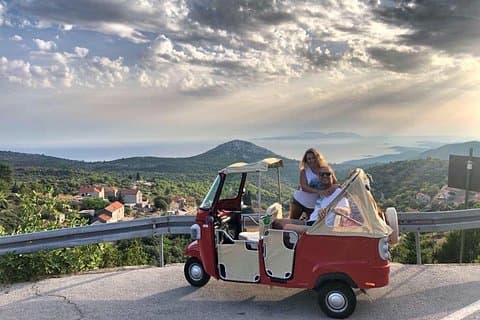 Hidden Hvar: Scenic Tuk Tuk Tour for 2–4 People