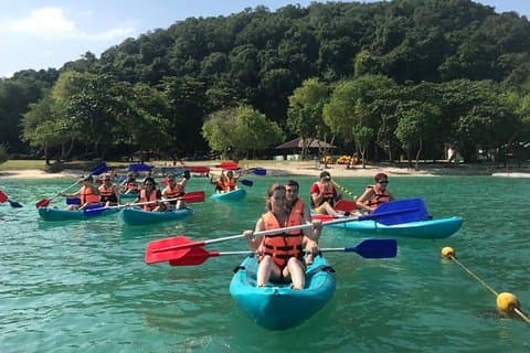 Angthong National Marine Park, Big Boat from Koh Samui