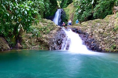 Seven Sisters Falls Hike / Annandale Falls / Grand Etang National Park & Lake
