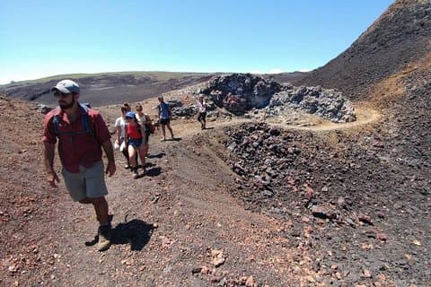 Walking Tour to Sierra Negra volcano and Chico Volcano from Isabela Island