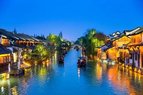 Wuzhen Water Town Self-Guided Tour with Private Transfer from Hangzhou
