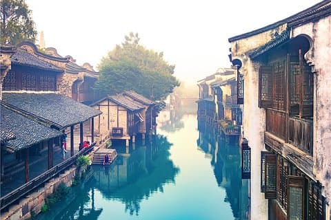 Wuzhen Water Town Combo Ticket (Dongzha & Xizha) with Hotel for 2 PAX