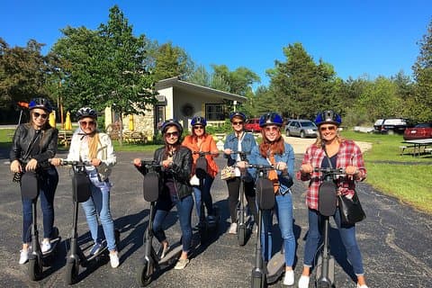 Fish Creek E-Scooter Guided Tour w/ Private Tour Option