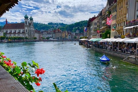 Mt. Titlis Glacier & Lucerne Old Town Tour | From Basel