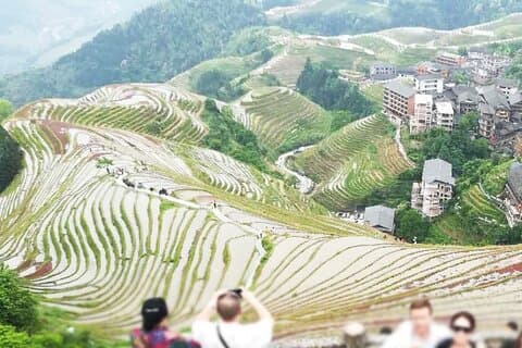 Guilin Day Trip: Dragon's Backbone Rice Terraces & Ping'an Zhuang Ethnic Village
