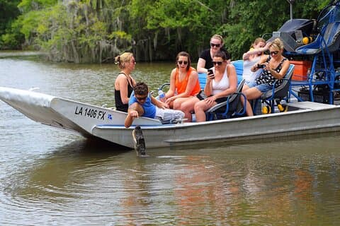 Small-Group Airboat Swamp Tour with Downtown New Orleans Pickup