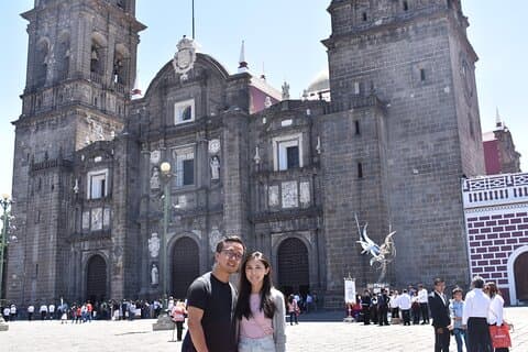From Puebla: Private city walking tour in Puebla all-Inclusive