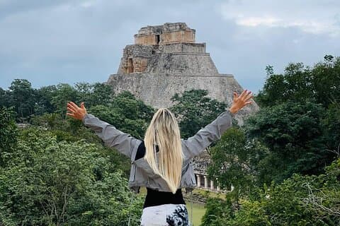 Private Tour Uxmal Ruins and Chocolate Museum plus Cenote