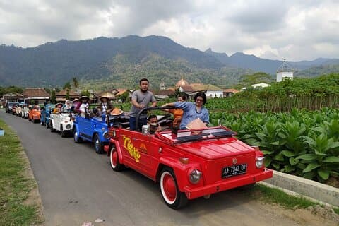 Private Borobudur Village Trip By Volkswagen Safari