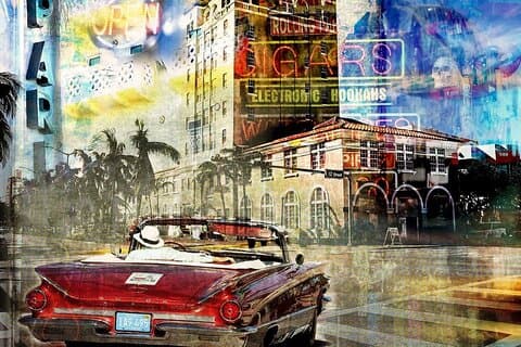 Classic Car Tour of Miami Beach, Wynwood and Little Havana