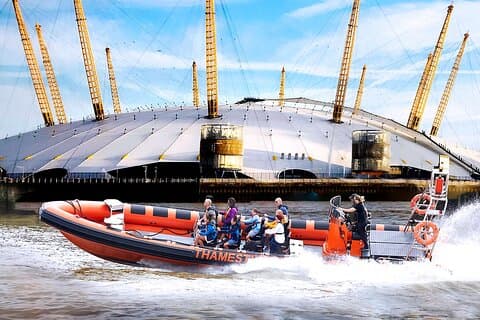 Iconic Sights of London: High-Speed Boat Trip