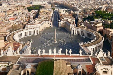Tour of St Peter's Basilica with Dome Climb and Grottoes