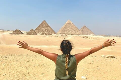Giza Pyramids, Sphinx, Sakkara Pyramid and Memphis