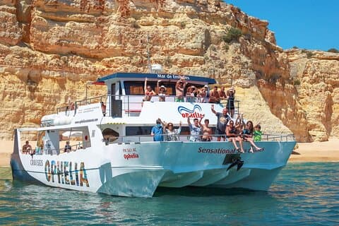 Benagil Boat Trip with Lunch, Open Bar & Fun Water Activities