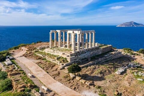 Sunset Private Tour to Cape Sounio, Temple of Poseidon