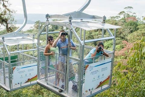 Arenal Volcano Skytram & Baldi Hot Springs Private Tour from San Jose