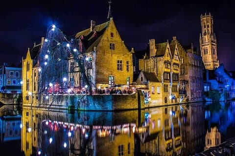 Bruges at Night: Murder, Mystery & Dark Stories Small Group Walk