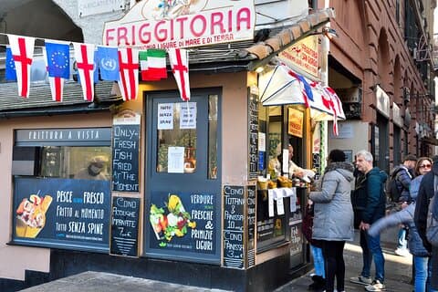 Genoa Small-Group Food Tour with Full Meal & Local Guide