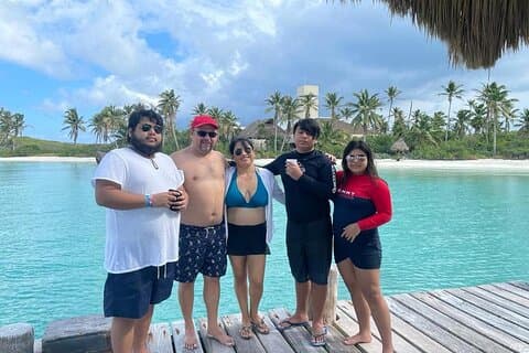 Contoy Caribbean Adventure! Round Transportation from Cancun