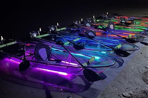 GlowRow Glowing Kayak Tour Corpus Christi - North Padre Island