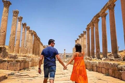 Amman: Private or Group Tour to Jerash, Ajloun & Um Qais