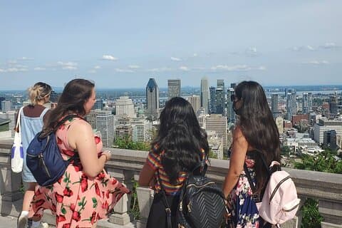 City tour; afternoon in Montreal