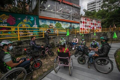 Medellin : Downtown Tour with Matt Electric Tricycle