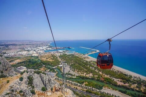 City of Side: Antalya City Tour w/Boat Trip, Old Town & Waterfall