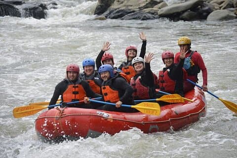 Rafting in the upper Pastaza (Level III + IV The best in Puyo) Ec
