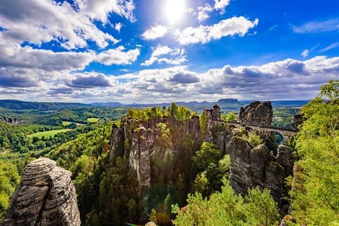 Terezin Camp & Bohemian Switzerland-Tisa with Bastei From Prague
