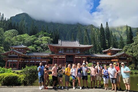 Waimea Botanical Garden & Waterfall and Pali Lookout