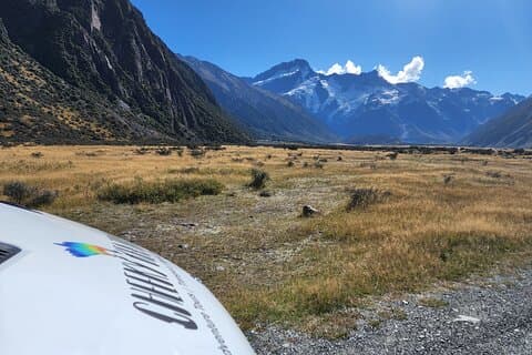 Christchurch to Queenstown via Lake Tekapo and Mt Cook (1 way)