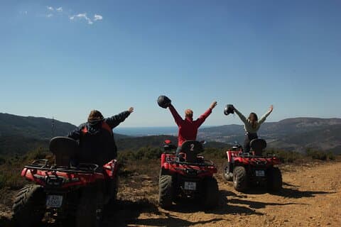hiking quad mountain altitude 425m
