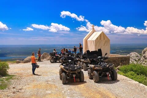 Mountain Quad Buggy ATV Adventure From Zadar