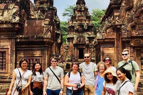 Full-Day Banteay Srei & 4 Temples - Grand Tours Join-in Tour