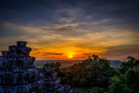 Angkor Wat full Day 'Small Group with sunset & Tour Guide