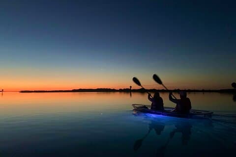 Shell Key Clear Kayak Sunset & Glow Tours