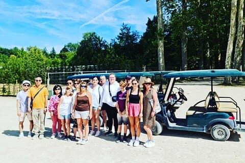 Versailles Golfcart & Bike Guided Tour: Gardens Hamlet Fountains