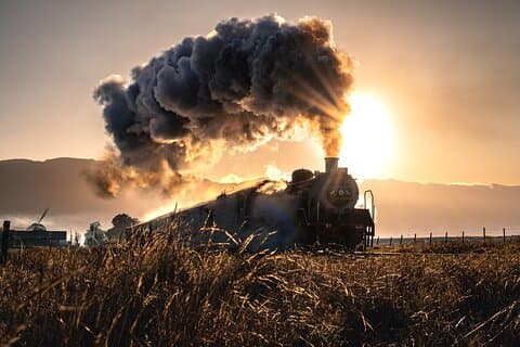 Vintage Train to Elgin Railway Market