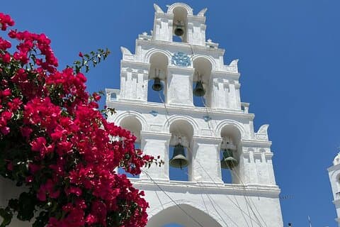 Oia Water Transfer Experience: Cruise One Way, Drive Back to Fira