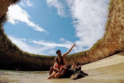 Exploring Hidden Beach Marieta Islands from Punta de Mita