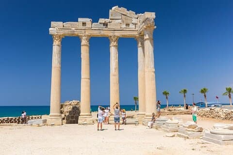 Perge, Aspendos, Side and Waterfall Full Day Tour