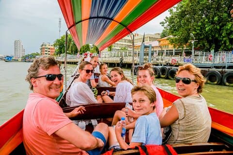 Bangkok Canal Tour by Boat and Bike