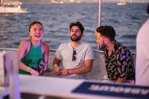Sunset Party Cruise with Unlimited Drinks and Snacks