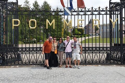 Champagne Day tour with Veuve Clicquot and 2 other big wineries