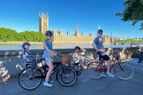 Private Family Bike Tour of London, fun for all ages!