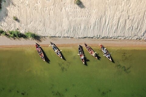 Premium canoe tour at Curonian spit National Park (from Klaipeda)