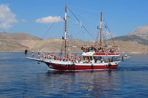 The Santa Maria 3 Island Cruise in the Aegean w/ Free Audio Guide