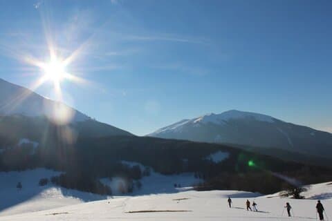 Snowshoeing in the Pollino National Park