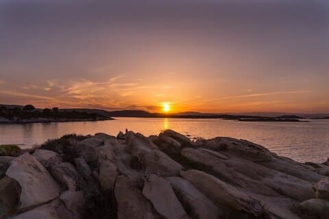 Vourvourou: Private Sunset Cruise to Diaporos & Blue Lagoon